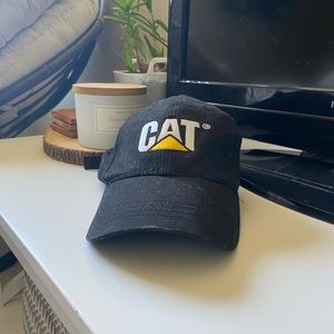 black cat baseball cap